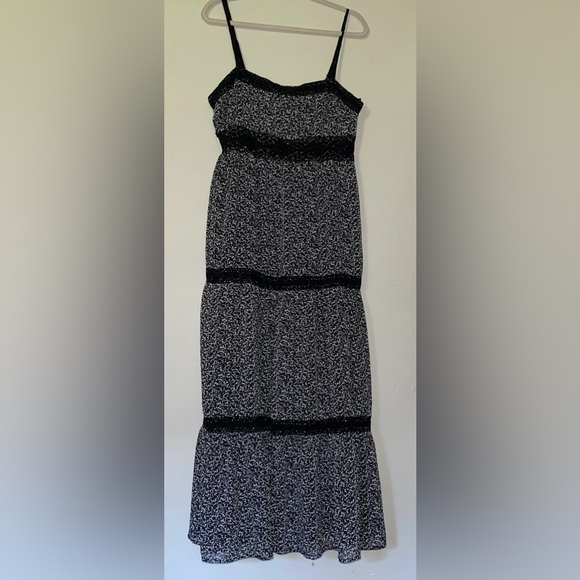 NWOT Michael Kors Strappy Tiered Maxi Dress - Picture 1 of 11